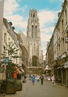 Arras, Rue de la Housse & Eglise St Jean Baptiste